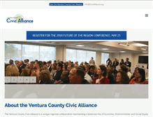 Tablet Screenshot of civicalliance.org